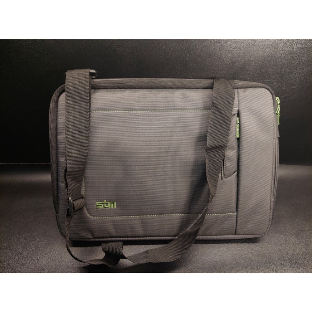 STM 15" Gray Green Laptop Tech EDC Messenger Sling Shoulder Bag